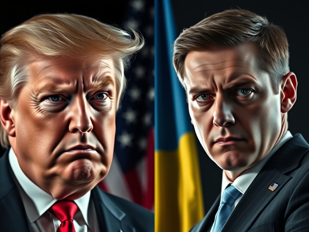 Desafios na Relação EUA-Ucrânia: Trump e Zelensky em Foco