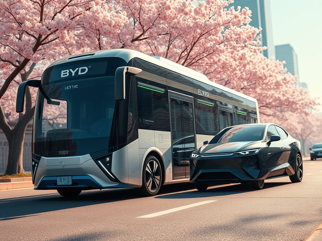 Como a BYD Conquista o Mercado Japonês de Autos Elétricos